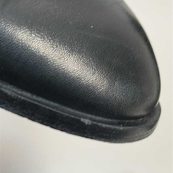 Rag & Bone Walker Black Leather Block Heel Ankle Boots Size 40/10 - Picture 16 of 16